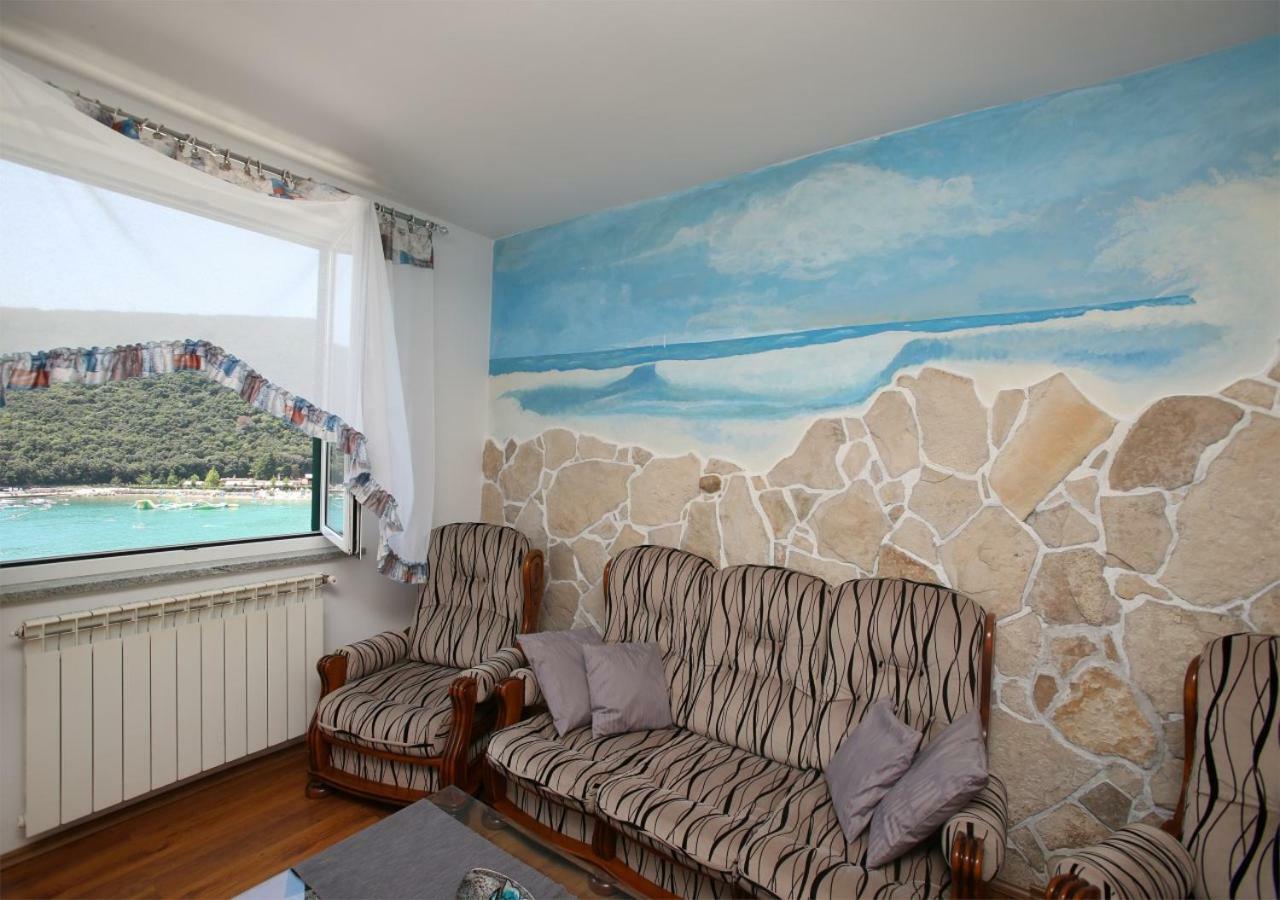 4 Persons App With Great Sea View,Ac,Wifi,399 Apartamento Rabac Exterior foto